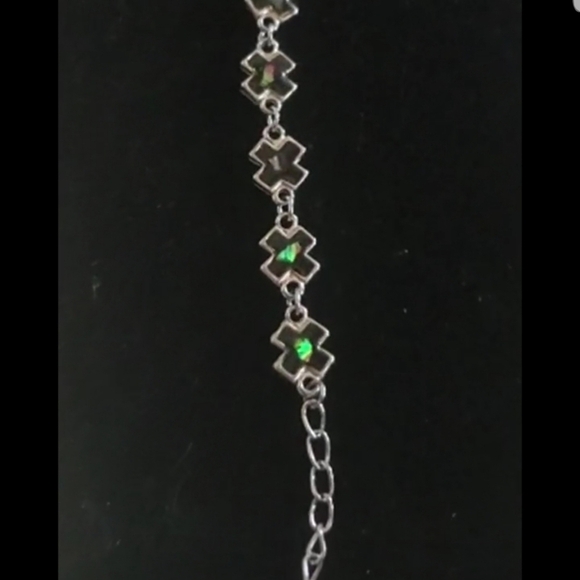 💃Marble Style Silver Chain Bracelets.🌴 - Picture 11 of 12